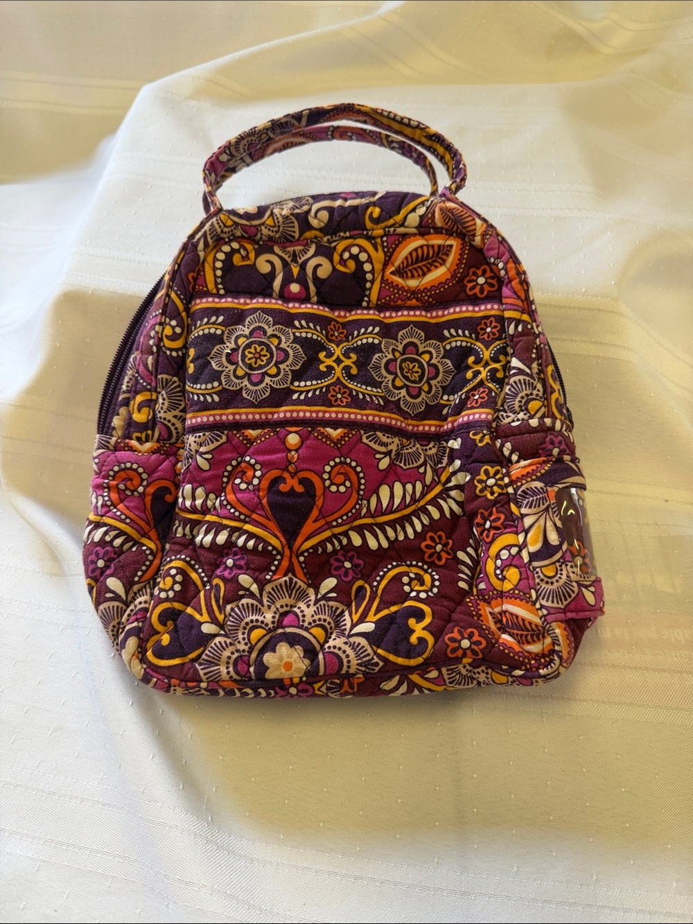 Vera Bradley Quilted - RETIRED SAFARI SUNSET Lunch Bag - Picture 1 of 5